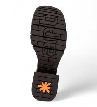 Art Botines de Piel 1284 Varsovia negro