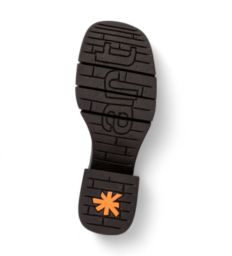 Art Botines de Piel 1284 Varsovia burdeos