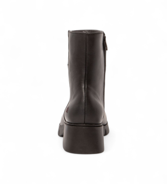 Art Botines de Piel 1284 Varsovia negro