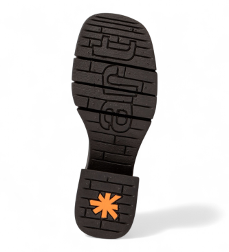 Art Botines de Piel 1284 Varsovia negro