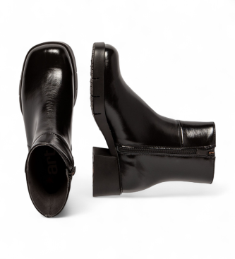 Art Botines de Piel 1284 Varsovia negro