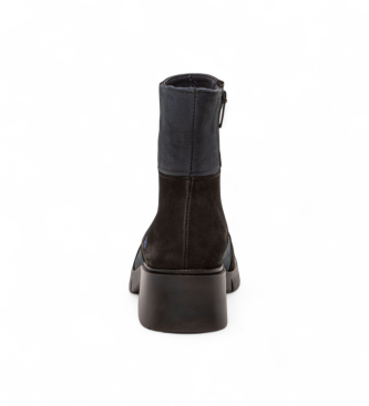 Art Lederstiefeletten 1285 Warsaw schwarz