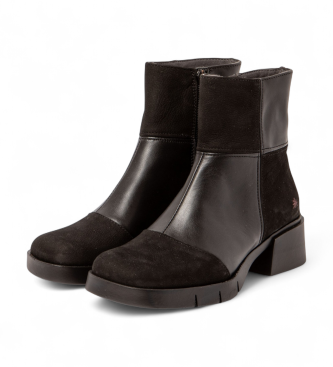 Art Botines de Piel 1285 Varsovia negro