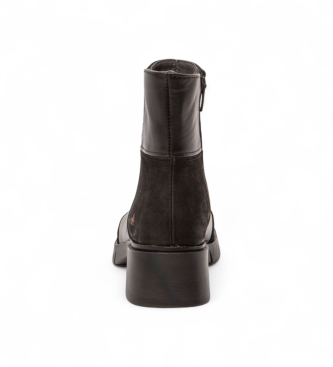 Art Botines de Piel 1285 Varsovia negro