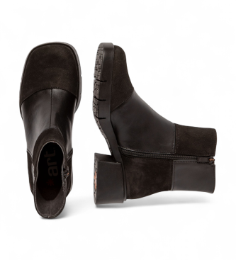 Art Botines de Piel 1285 Varsovia negro