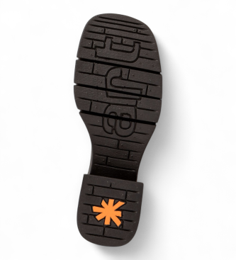 Art Botines de Piel 1285 Varsovia negro