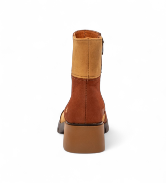 Art Botines de Piel 1285 Varsovia marrn, beige