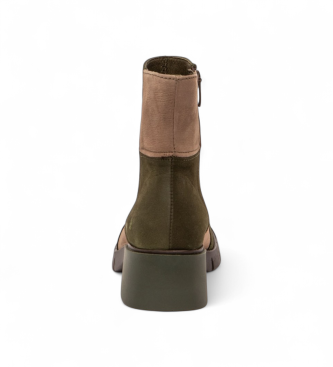 Art Botines de Piel 1285 Varsovia marrn oscuro