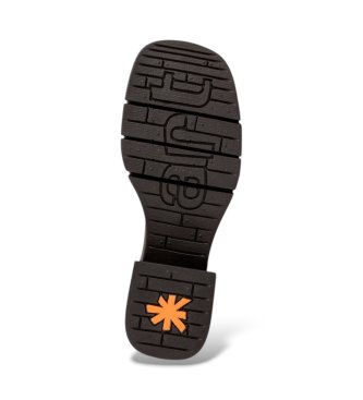 Art Botas de Couro 1286 Varsóvia castanho esverdeado