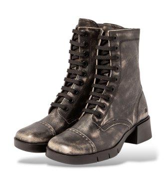 Art Lederstiefeletten 1287 Warschau schwarz