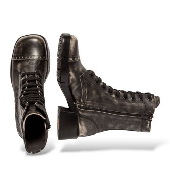 Art Lederstiefeletten 1287 Warschau schwarz