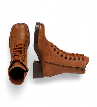 Art Botines de Piel 1287 Varsovia marrn