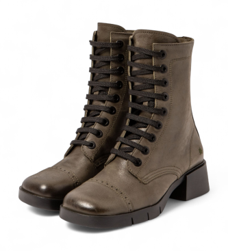 Art Botines de Piel 1287 Varsovia marrn oscuro