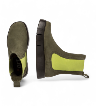 Art Leather ankle boots 1345 Malaga green