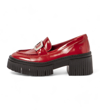 Art Leren loafers 1372 rood