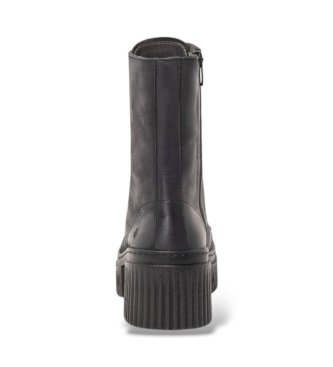 Art York 1375 Leather Ankle Boots Black
