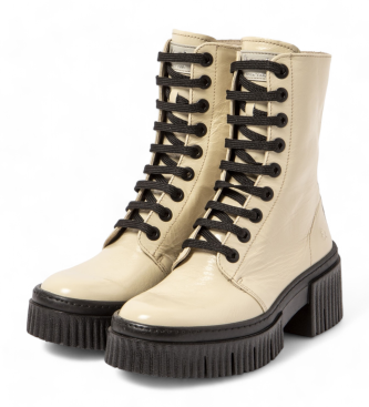 Art Bottines en cuir 1375 beige