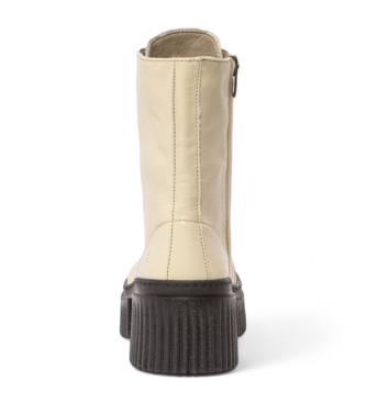 Art Lederstiefeletten 1375 beige