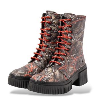 Art Stiefeletten 1375F York grau