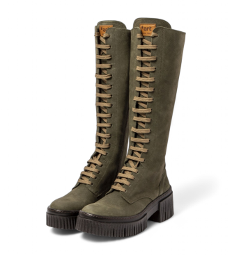 Art Bottes en cuir 1376 vert