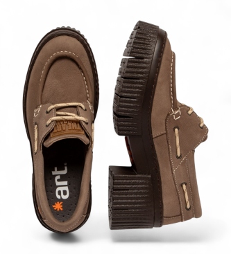 Art Mocassins en cuir 1379 York taupe