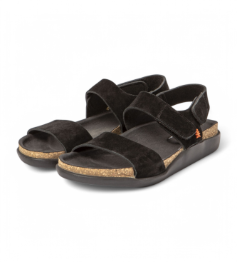 Art Leren sandalen 1386S Biarritz zwart