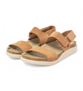 Art Leren sandalen 1386S Biarritz oranje