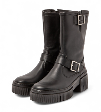Art Botas de Piel 1397 York negro