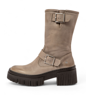 Art Botas de Piel 1397 York gris