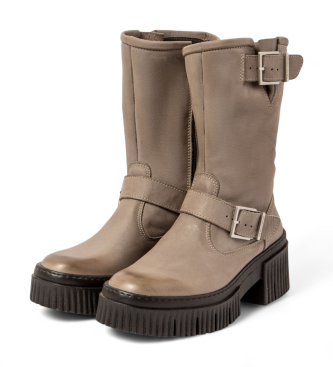 Art Botas de Piel 1397 York gris