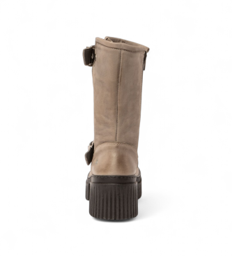 Art Botas de Piel 1397 York gris