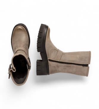 Art Botas de Piel 1397 York gris