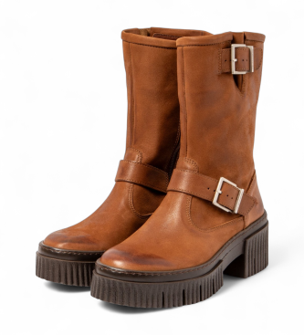 Art Botas de Piel 1397 York marrn