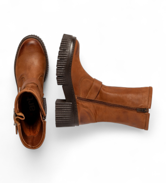 Art Botas de Piel 1397 York marrn