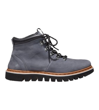 Art Leather ankle boots 1414 bluish gray