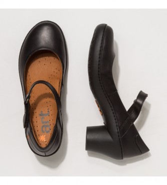 Art Zapatos de piel 1440  Alfama negro -Altura del tacón: 6,5cm-