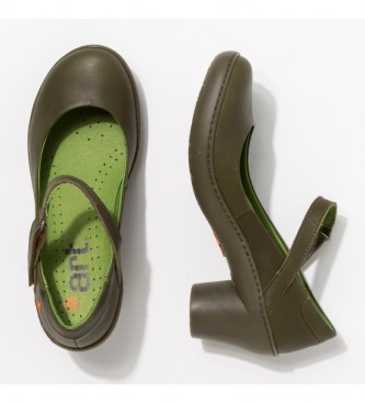 Art Chaussures en cuir 1440 Alfama vert -Hauteur du talon : 6 cm