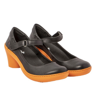 Art 1440 Nappa leather shoes black -Heel height: 6,5cm