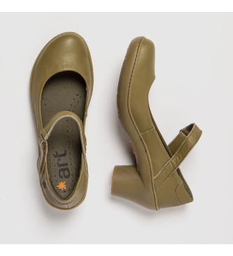 Art Chaussures en cuir 1440 Alfama vert -Hauteur du talon 6,5cm