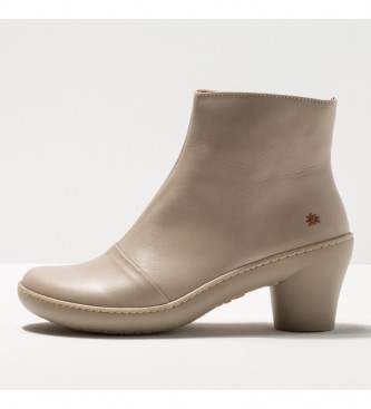 Art Leather ankle boots 1442 Alfama beige -Heel height 6.5 cm