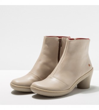 Art Leather ankle boots 1442 Alfama beige -Heel height 6.5 cm