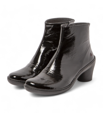 Art Lederstiefeletten 1442 schwarz