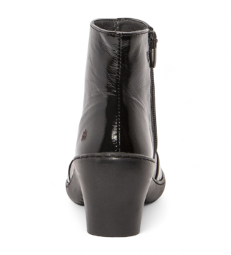 Art Lederstiefeletten 1442 schwarz