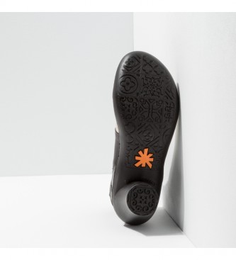 Art Leather ankle boots 1453 Alfama black, grey -Heel height 6,5 cm
