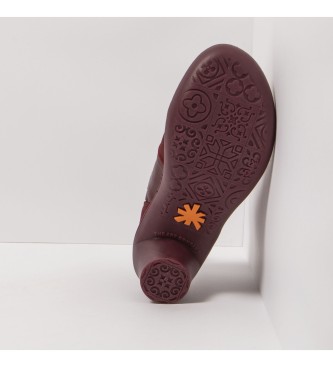Art Stivaletti in pelle 1453 Alfama marrone -Altezza tacco 6,5 cm-