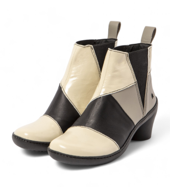 Art Leather ankle boots 1453 beige