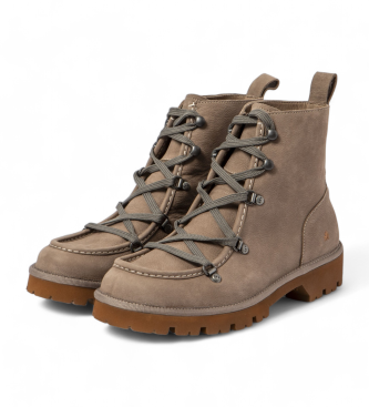 Art Botins em pele 1482 Denver taupe