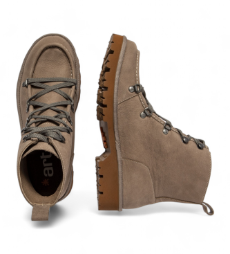 Art Botins em pele 1482 Denver taupe