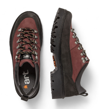 Art Chaussures en cuir 1484 Denver noir, bordeaux