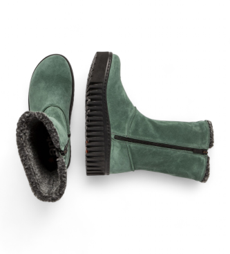 Art Bottines en cuir 1511green